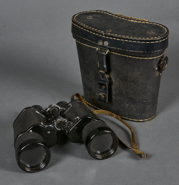 German WWII 7 x 50 Binoculars with Case