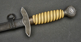 German Model 1937 Luftwaffe Officer Artificial Damascus Dagger by Peter Daniel Krebs***STILL AVAILABLE***