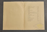 Göring “Music List” from October 11, 1941