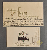 Collection of Letters of Congratulations on Birth of Edda Göring