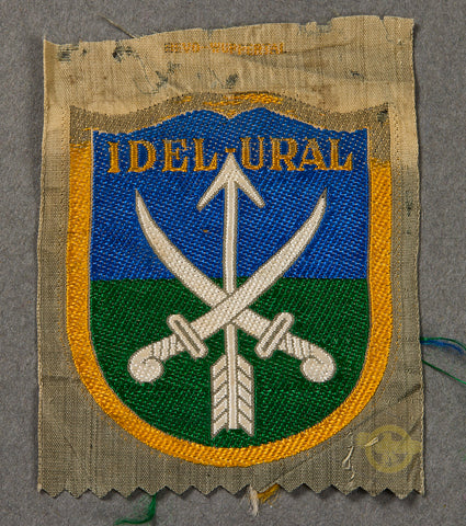 German WWII IDEL URAL Sleeve Shield