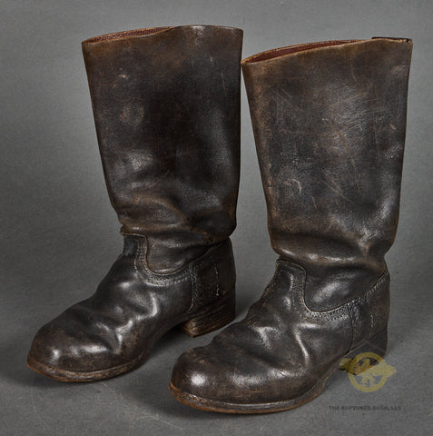 German WWII Combat Enlisted Man’s Boots