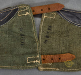 German WWII Named Canvas Gaiters