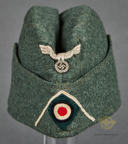 WWII German Army Infantry Side Cap