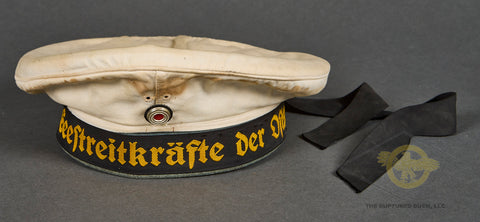 German Kriegsmarine “Seestreitkräfte der Ostsee” Tally Cap
