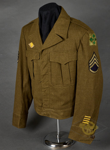 WWII US 4th Infantry Division “Ike” Jacket