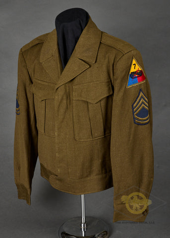 WWII US 7th Armored Division “Ike” Jacket