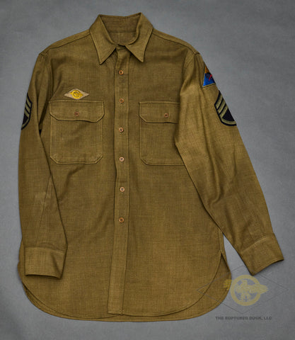 WWII US Service Shirt for 13th Armored Division