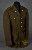 WWII US Combat Engineer Officer Tunic, Named and Some Research