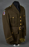 WWII US S.H.A.E.F./10th Mountain Dual Unit Officers Service Dress Tunic