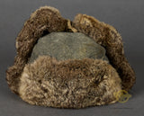 WWII German Army Rabbit Fur Cap