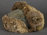 WWII German Army Rabbit Fur Cap