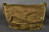 American Pilot or Cargo Yellow Nylon Parachute in German Bag