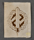 WWII German SA Sports Badge in Cloth