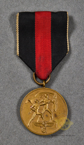 German WWII Czech Annexation Award