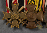 German WWII Five Medal Bar for Army