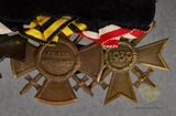 German WWII Five Medal Bar for Army