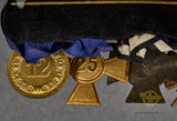 German WWII Five Medal Bar for Army