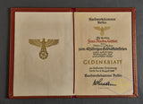 1940 40-Year Service Award Letter and Cased Document