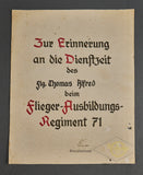 Pair of Large, Beautiful Luftwaffe Documents