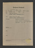 Personal Identification Document of Luftwaffe Ace Major Georg-Peter Eder