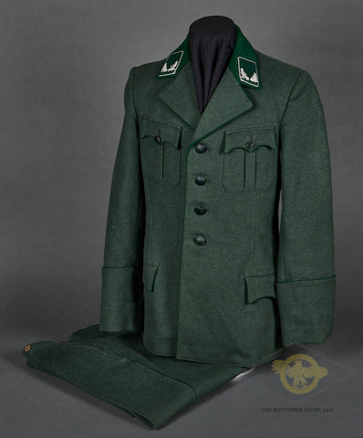 WWII German Forestry Official Tunic and Trouser Set