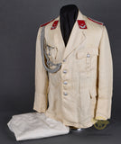 WWII German Luftwaffe Flak Summer Officer Tunic and Trousers