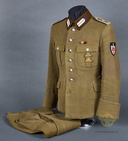 WWII German Reichsarbeitsdienst NCO Tunic and Breeches