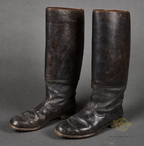 German WWII Officer’s Boots w/ Stirrups