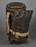 German WWII Gas Mask with Gas Cape Bag