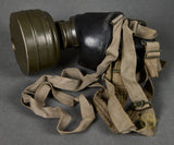 German WWII Gas Mask with Gas Cape Bag