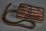 German WWII MP/41 Four Pocket Leather Ammo Pouch