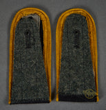 German WWII Set of SS Cavalry Slip on Shoulder Boards