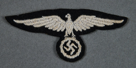 German WWII Scarce Railway Security Protection Police Sleeve Eagle