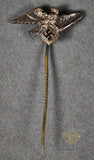 German WWII RLB Eagle Stickpin