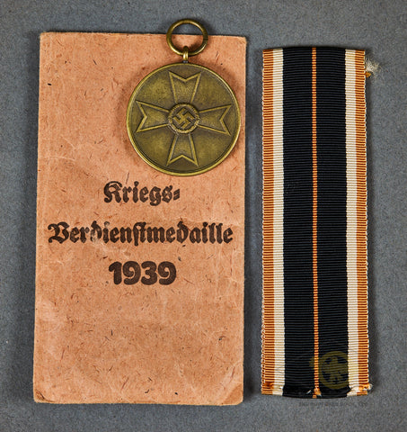 German WWII Unissued War Merit Medal