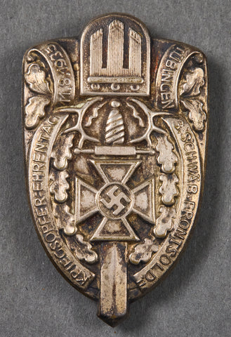 NSDAP NSKOV Gau Pommern Veterans Day Badge