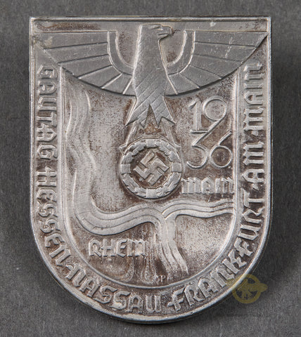 1936 Gautag Hessen Nassau Frankfurt Provincial Day Badge