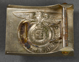 German WWII Allgemeine SS Belt Buckle by O&C