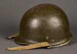 WWII US M-1 Helmet w/Vietnam era Liner