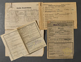 Wehrpass and Personnel Folder for Motor Transport Member