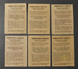 Rare Grouping of 6 German Anti Allies Propaganda Booklets