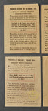 Rare Grouping of 6 German Anti Allies Propaganda Booklets