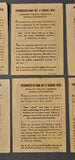 Rare Grouping of 6 German Anti Allies Propaganda Booklets