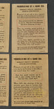 Rare Grouping of 6 German Anti Allies Propaganda Booklets