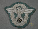 German WWII Police Officer’s Sleeve Eagle