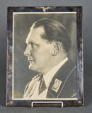 Zeitner Silver Presentation Frame with Early Göring Portrait