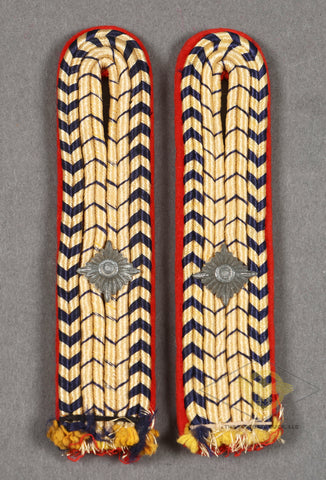 German WWII Set of Sew-In Reichsbahn Shoulder Boards