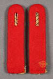 German WWII Set of Sew-In Reichsbahn Shoulder Boards