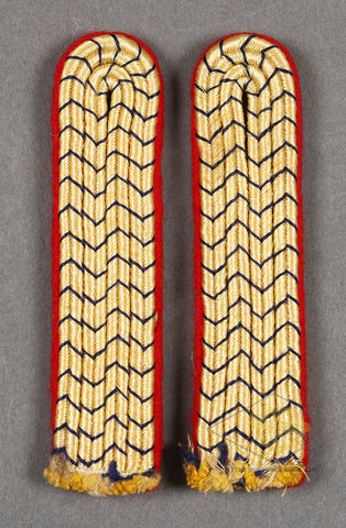 German WWII Set of Sew-In Reichsbahn Shoulder Boards